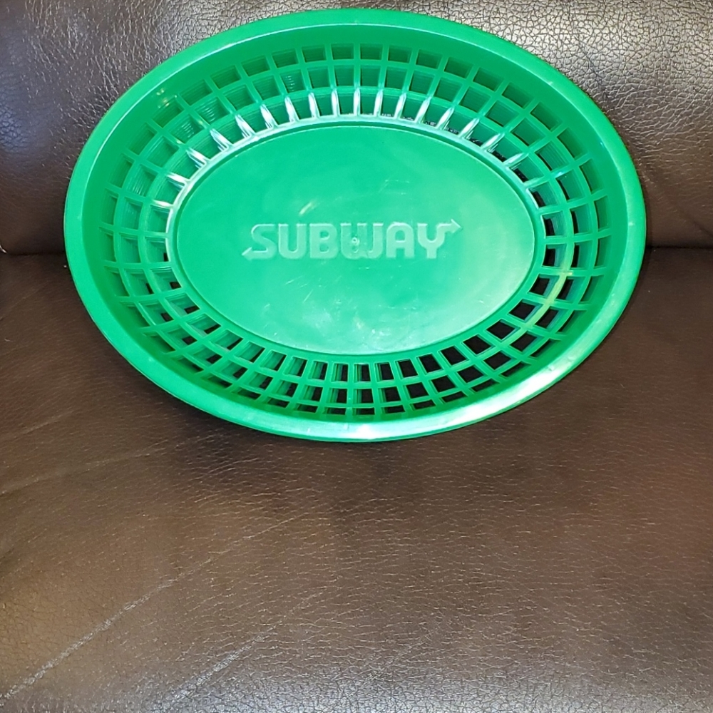 10 New subway baskets 11.5 x 9 serving tray